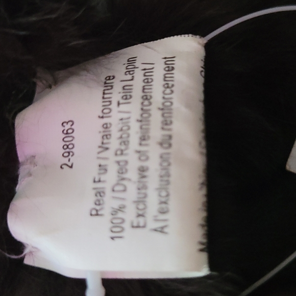 🆕️🧣PAUL LEINBURD 100% AUTHENTIC RABBIT FUR SCARF BY CROWNCAP - Picture 6 of 7